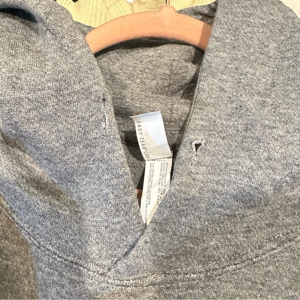 New L.A.T. Surfing Skeleton Beer Bottle Grey Hoodie Size XL - Picture 6 of 8